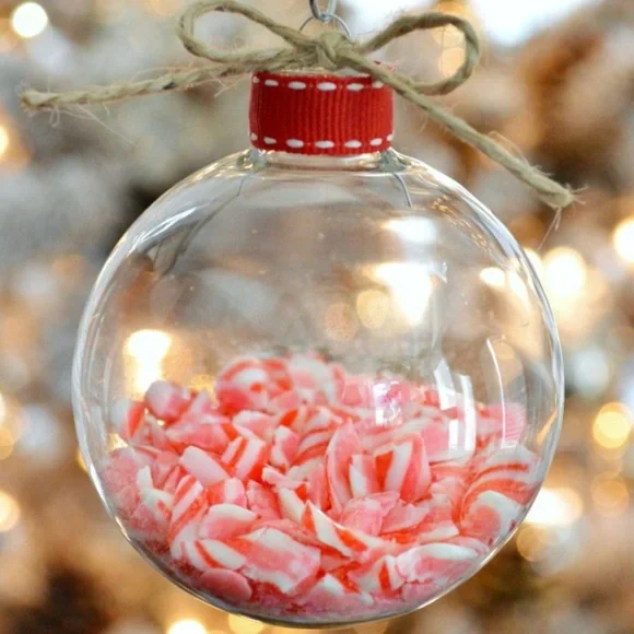 5 X 5” DIY plastic large ornaments crafts round ball - Picture 10 of 12